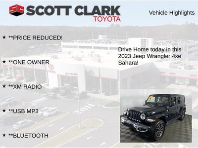 2023 Jeep Wrangler Sahara 4xe 4D Sport Utility