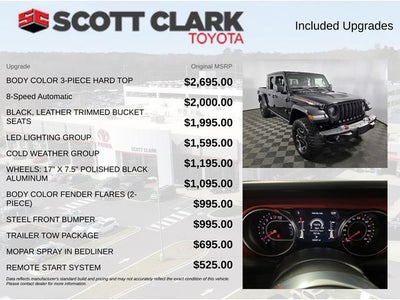 2022 Jeep Gladiator Rubicon 4D Crew Cab