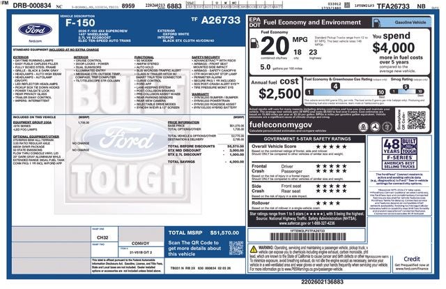 2026 Ford F-150 STX 4D SuperCrew