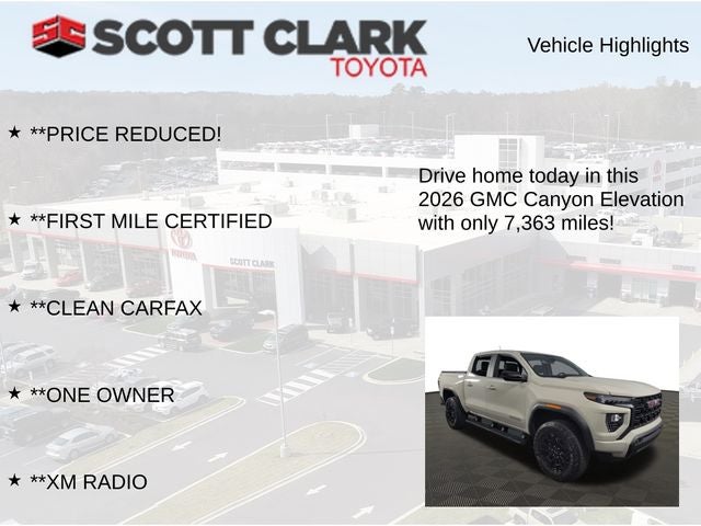 2026 GMC Canyon Elevation 4D Crew Cab