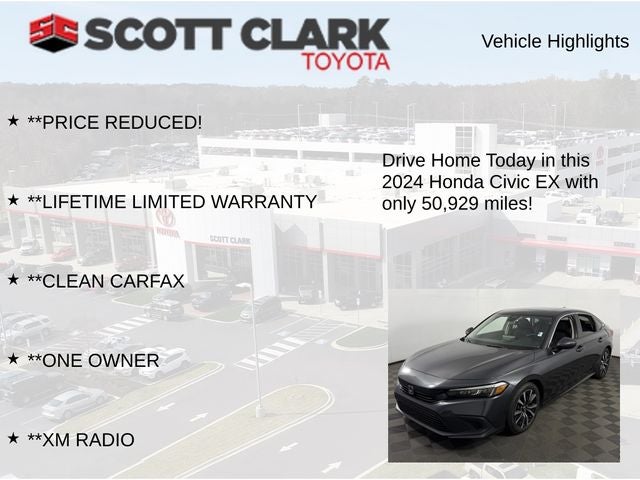 2024 Honda Civic EX 4D Sedan