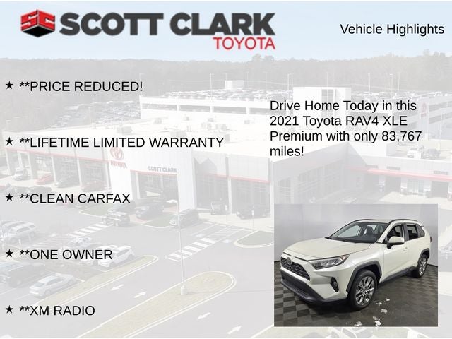 2021 Toyota RAV4 XLE Premium 4D Sport Utility