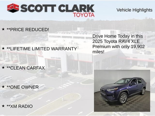 2025 Toyota RAV4 XLE Premium 4D Sport Utility