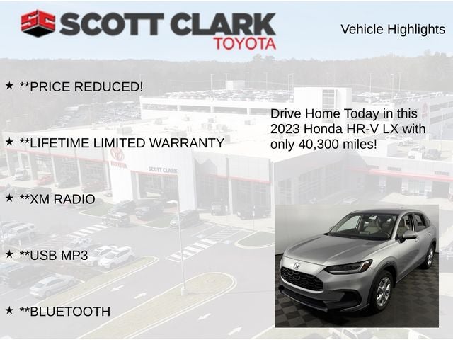 2023 Honda HR-V LX 4D Sport Utility
