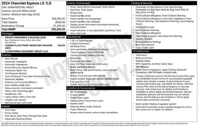 2024 Chevrolet Equinox LS