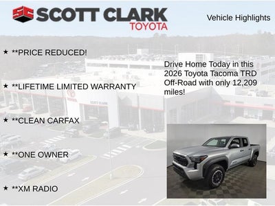 2026 Toyota Tacoma TRD Off-Road 4D Double Cab