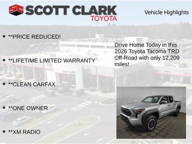 2026 Toyota Tacoma TRD Off-Road 4D Double Cab