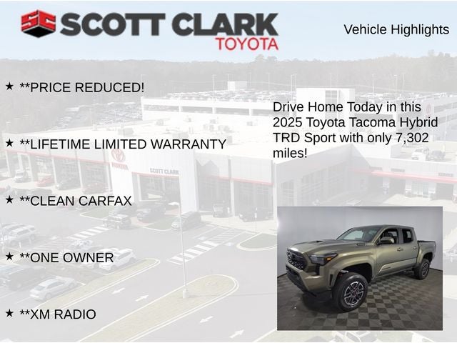 2025 Toyota Tacoma Hybrid TRD Sport 4D Crew Cab
