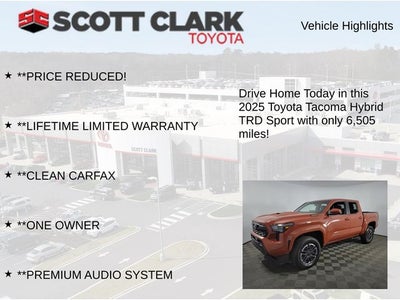 2025 Toyota Tacoma Hybrid TRD Sport 4D Crew Cab