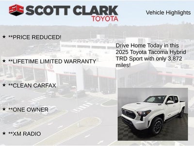 2025 Toyota Tacoma Hybrid TRD Sport 4D Crew Cab