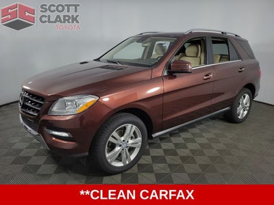 2013 Mercedes-Benz M-Class ML 350 4D Sport Utility