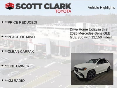2025 Mercedes-Benz GLE GLE 350 4D Sport Utility