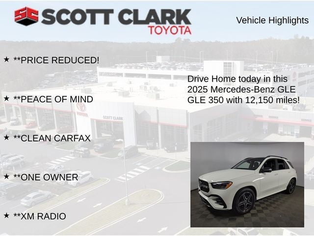 2025 Mercedes-Benz GLE GLE 350 4D Sport Utility