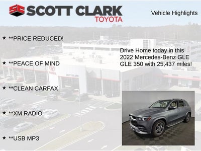 2022 Mercedes-Benz GLE GLE 350 4MATIC®