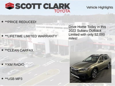 2022 Subaru Outback Limited 4D Sport Utility