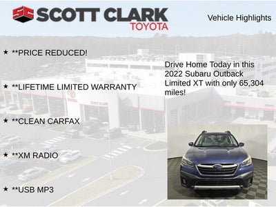 2022 Subaru Outback Limited XT 4D Sport Utility