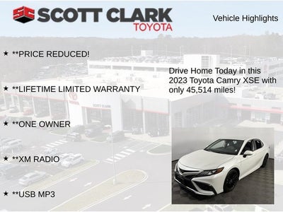 2023 Toyota Camry XSE 4D Sedan