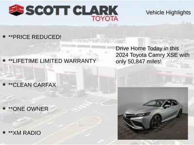 2024 Toyota Camry XSE 4D Sedan