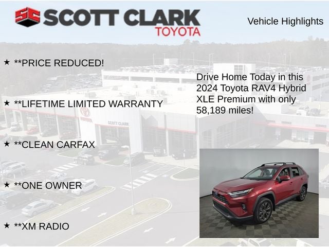 2024 Toyota RAV4 Hybrid XLE Premium 4D Sport Utility