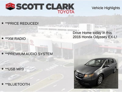 2016 Honda Odyssey EX-L 4D Passenger Van