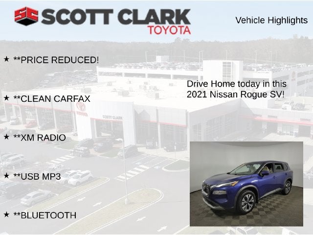 2021 Nissan Rogue SV 4D Sport Utility