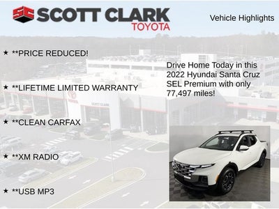 2022 Hyundai Santa Cruz SEL Premium 4D Crew Cab
