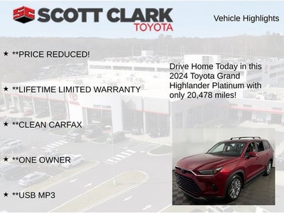 2024 Toyota Grand Highlander Platinum