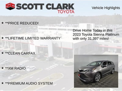 2023 Toyota Sienna Platinum 7 Passenger