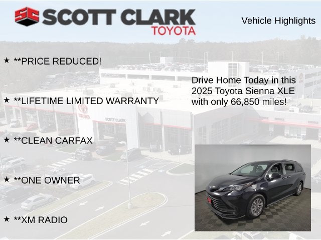 2025 Toyota Sienna XLE 8 Passenger