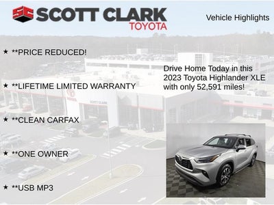 2023 Toyota Highlander XLE 4D Sport Utility