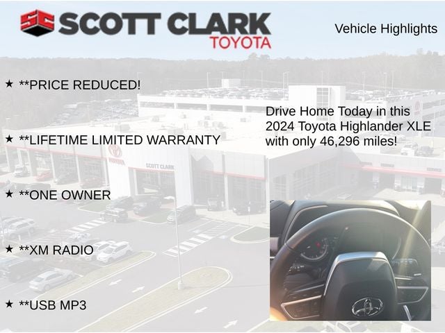2024 Toyota Highlander XLE 4D Sport Utility