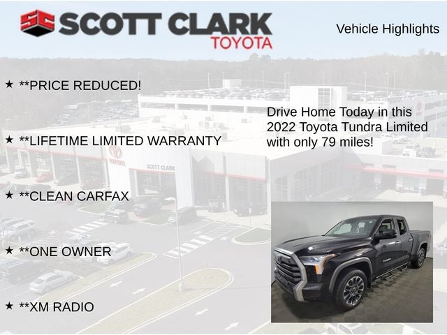 2022 Toyota Tundra Limited 4D Double Cab