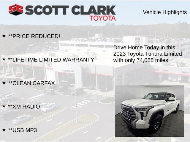 2023 Toyota Tundra Limited 4D CrewMax
