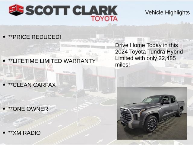 2024 Toyota Tundra Hybrid Limited 4D Crew Cab