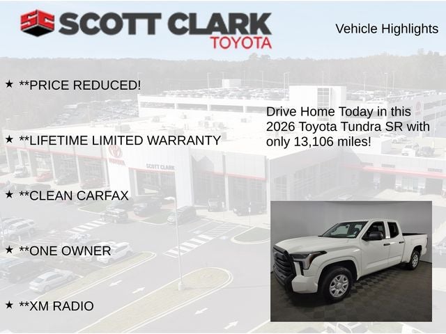 2026 Toyota Tundra SR 4D Double Cab