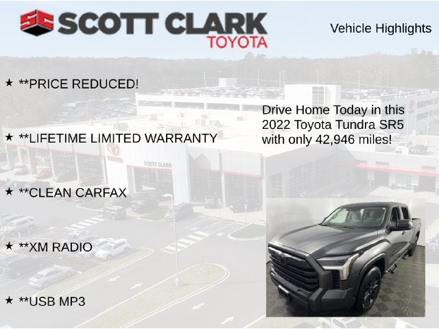 2022 Toyota Tundra SR5 4D CrewMax