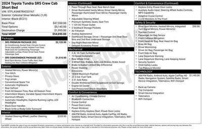 2024 Toyota Tundra SR5 4D CrewMax
