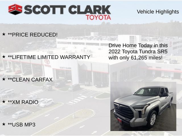 2022 Toyota Tundra SR5 4D CrewMax
