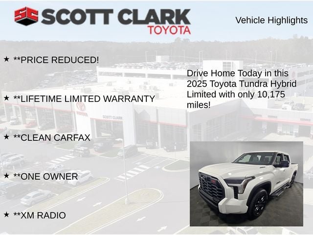 2025 Toyota Tundra Hybrid Limited 4D CrewMax