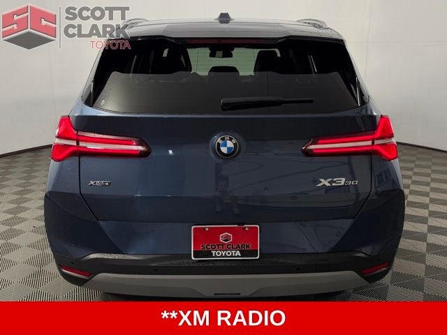 2025 BMW X3 30 xDrive 4D Sport Utility