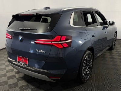 2025 BMW X3 30 xDrive 4D Sport Utility