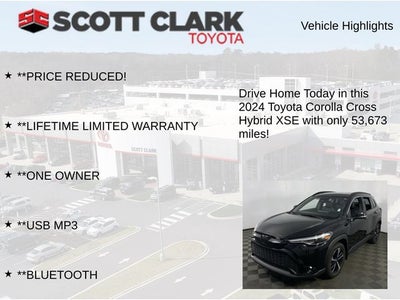 2024 Toyota Corolla Cross Hybrid XSE 4D Sport Utility