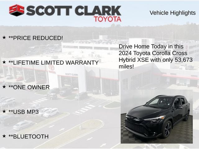 2024 Toyota Corolla Cross Hybrid XSE 4D Sport Utility