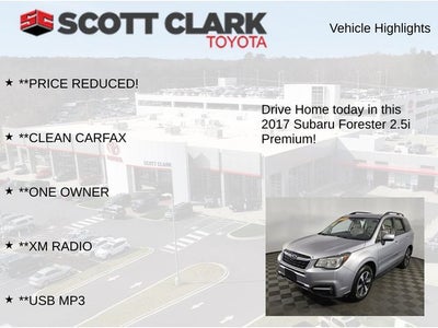 2017 Subaru Forester 2.5i Premium 4D Sport Utility