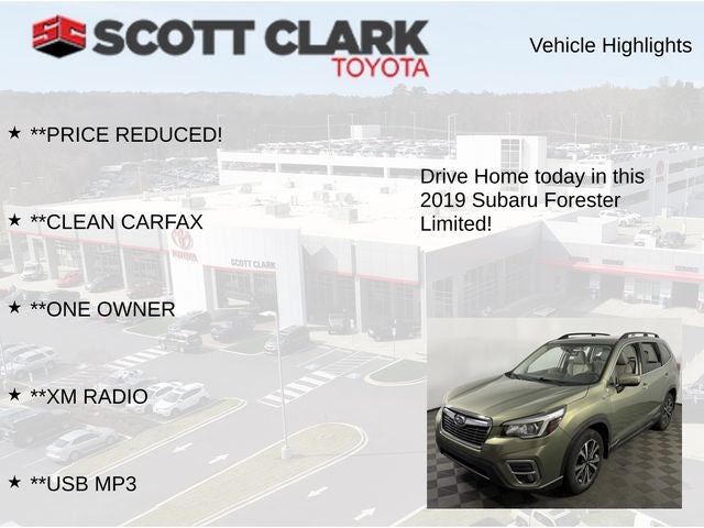 2019 Subaru Forester Limited 4D Sport Utility