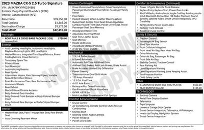 2023 Mazda Mazda CX-5 2.5 Turbo Signature 4D Sport Utility