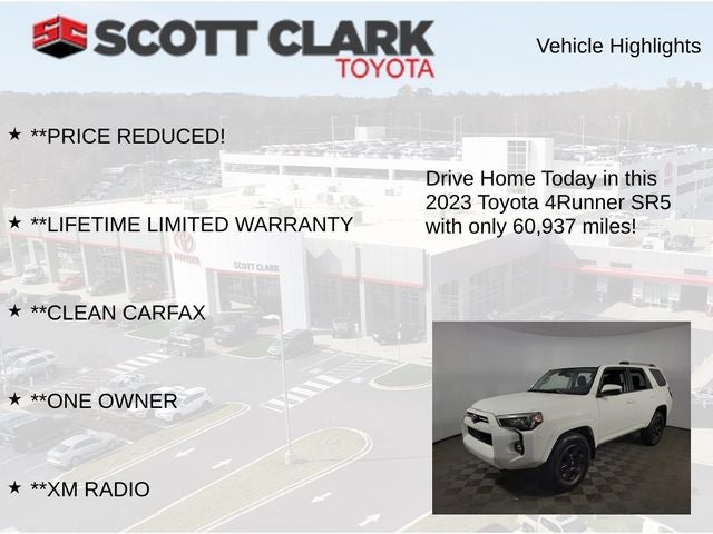 2023 Toyota 4Runner SR5 4D Sport Utility