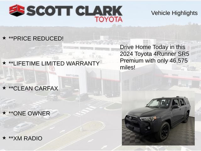 2024 Toyota 4Runner SR5 Premium 4D Sport Utility