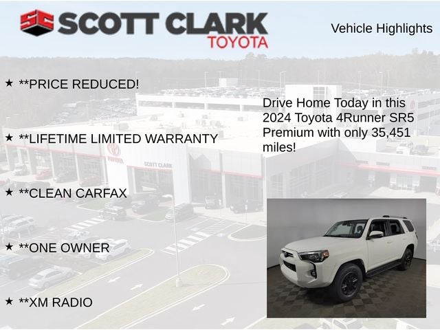 2024 Toyota 4Runner SR5 Premium 4D Sport Utility