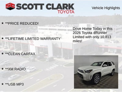2026 Toyota 4Runner Limited 4D Sport Utility